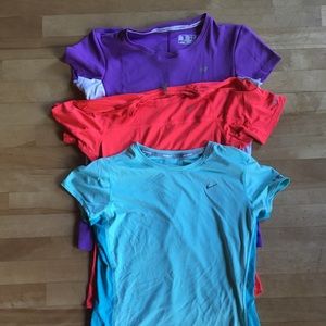 3 Dry Fit Shirts